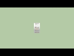 Logo personnalisé Forme ronde rectangulaire PVC adhésif Merci Feuille d'or Pape synthétique Étiquette en rouleau