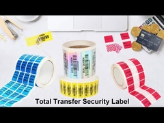 Étiquettes alimentaires anti-vol à usage unique